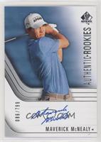 Authentic Rookie Signatures Tier 1 - Maverick McNealy #/799