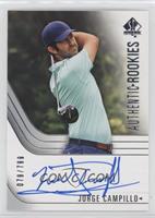 Authentic Rookie Signatures Tier 1 - Jorge Campillo #/799