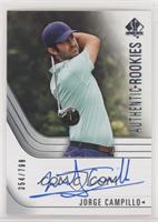 Authentic Rookie Signatures Tier 1 - Jorge Campillo #/799