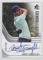 Authentic Rookie Signatures Tier 1 - Jorge Campillo #/799