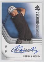 Authentic Rookie Signatures Tier 1 - Norman Xiong #/799