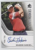 Authentic Rookie Signatures Tier 1 - Brandon Harkins #/799