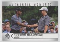 Authentic Moments - Tiger Woods, David Duval [EX to NM]