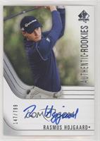 Authentic Rookie Signatures Tier 1 - Rasmus Hojgaard #/799