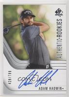 Authentic Rookie Signatures Tier 1 - Adam Hadwin #/799