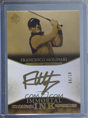 2021 SP Authentic - Immortal Ink #II-FM - Francesco Molinari /10