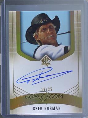 2021 SP Authentic - Marks of Distinction #MD-GN - Greg Norman /25