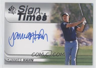 2021 SP Authentic - Sign of the Times #SOTT-HA - James Hahn