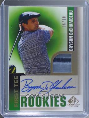 2021 SP Game Used - [Base] - Spectrum Autographs #70 - First Tee Rookies Level 2 - Bryson DeChambeau /10