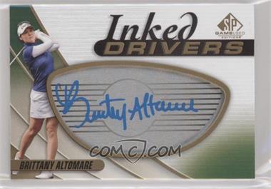 2021 SP Game Used - Inked Drivers #ID-BA - Brittany Altomare