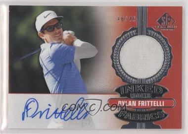 2021 SP Game Used - Inked Rookie Fabrics #IRF-DF - Level 1 - Dylan Frittelli /49