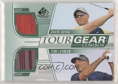 2021 SP Game Used - Tour Gear Combos #TG2-LD - David Duval, Tom Lehman