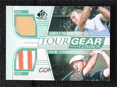 2021 SP Game Used - Tour Gear Combos #TG2-PS - Arnold Palmer, Payne Stewart