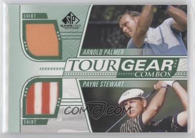 2021 SP Game Used - Tour Gear Combos #TG2-PS - Arnold Palmer, Payne Stewart