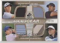 Matthew Wolff, Tony Finau, Kevin Kisner, Dylan Frittelli #/25