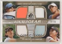 Annika Sorenstam, Danielle Kang, Juli Inkster, Lexi Thompson #/25