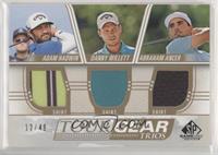 Adam Hadwin, Danny Willett, Abraham Ancer #/49