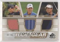 David Duval, Tom Lehman, K.J. Choi #/49