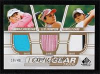 Annika Sorenstam, Lexi Thompson, Danielle Kang #/49