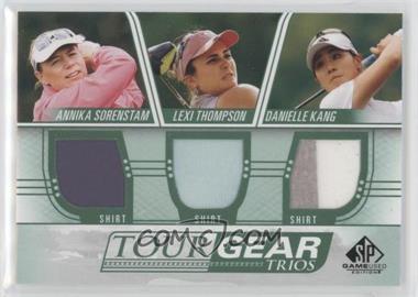 2021 SP Game Used - Tour Gear Trios #TG3-STK - Annika Sorenstam, Lexi Thompson, Danielle Kang