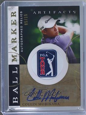 2021 Upper Deck Artifacts - Ball Marker Auto Relics #BMA-CM - Collin Morikawa /15