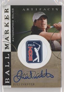 2021 Upper Deck Artifacts - Ball Marker Auto Relics #BMA-JI - Juli Inkster /25