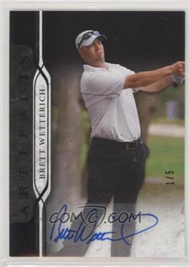 2021 Upper Deck Artifacts - [Base] - Black Autographs #26 - Brett Wetterich /5