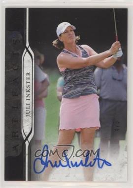 2021 Upper Deck Artifacts - [Base] - Black Autographs #40 - Juli Inkster /5