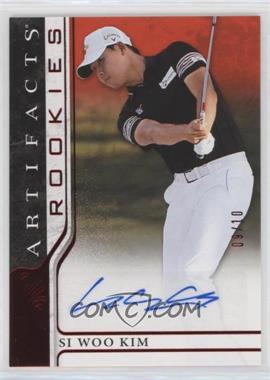 2021 Upper Deck Artifacts - [Base] - Red Autographs #69 - Rookies - Si Woo Kim /10