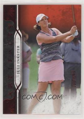 2021 Upper Deck Artifacts - [Base] - Red #40 - Juli Inkster /249