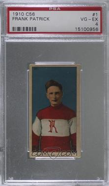 1910 Imperial Tobacco Hockey Series - C56 [Base] #1 - Frank Patrick [PSA 4 VG‑EX]