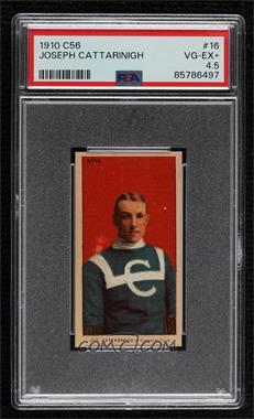 1910 Imperial Tobacco Hockey Series - C56 [Base] #16 - Joseph Cattarinich [PSA 4.5 VG‑EX+]