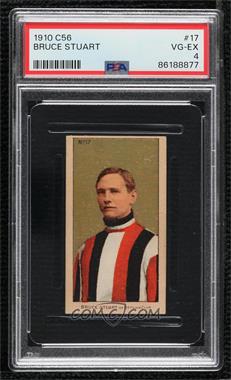 1910 Imperial Tobacco Hockey Series - C56 [Base] #17 - Bruce Stuart [PSA 4 VG‑EX]