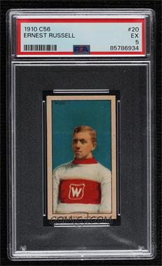 1910 Imperial Tobacco Hockey Series - C56 [Base] #20 - Ernest Russell [PSA 5 EX]