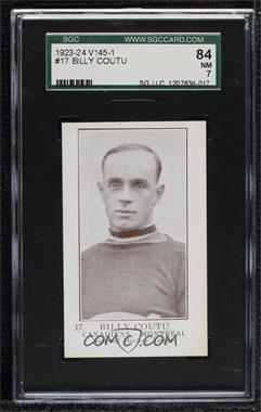 1923-24 William Paterson - V145-1 #17 - Billy Coutu [SGC 84 NM 7]