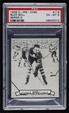 1936-37 O-Pee-Chee - Series D #119 - Buzz Boll [PSA 6 EX‑MT]