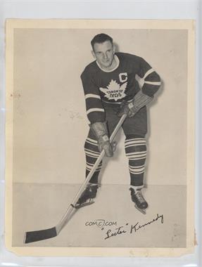 1945-54 Quaker Oats Photos - [Base] #_TEKE.2 - Ted Kennedy (Letter C on Jersey) [COMC RCR Poor]
