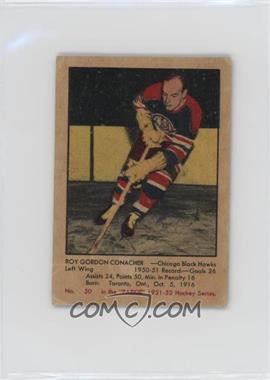 1951-52 Parkhurst - [Base] #50 - Roy Conacher