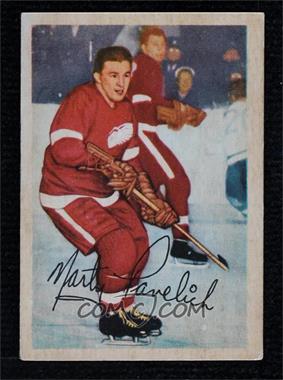 1953-54 Parkhurst - [Base] #44 - Marty Pavelich