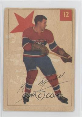 1954-55 Parkhurst - [Base] #12 - Ken Mosdell