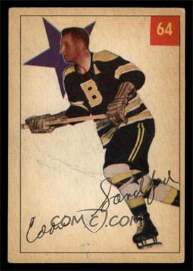 1954-55 Parkhurst - [Base] #64 - Ed Sandford [VG]