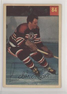 1954-55 Parkhurst - [Base] #84 - Lee Fogolin [Good to VG‑EX]