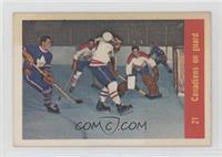 Canadiens on Guard (Len Broderick) [Good to VG‑EX]