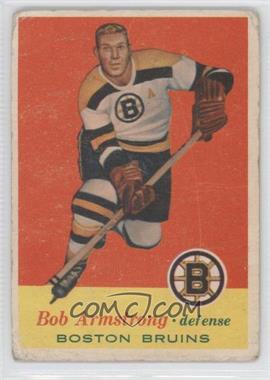 1957-58 Topps - [Base] #3 - Bob Armstrong [Poor to Fair]