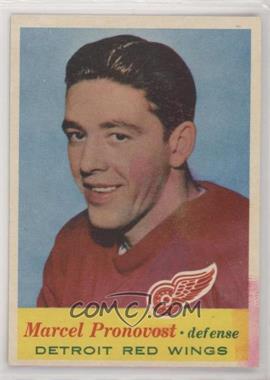 1957-58 Topps - [Base] #43 - Marcel Pronovost