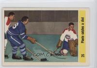 Plante Catches a Shot (Jacques Plante)