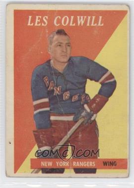 1958-59 Topps - [Base] #19 - Les Colwill [Poor to Fair]