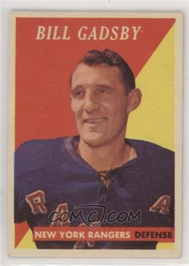 1958-59 Topps - [Base] #34 - Bill Gadsby