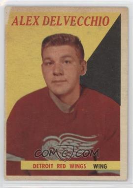 1958-59 Topps - [Base] #52 - Alex Delvecchio [Poor to Fair]