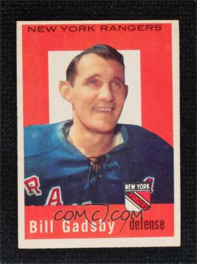 1959-60 Topps - [Base] #62 - Bill Gadsby [Good to VG‑EX]